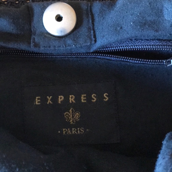Express black woven handbag - Picture 2 of 2